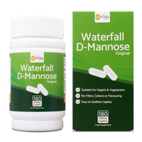 Waterfall D-Mannose 500mg Comprimés (Caplets) – Pack Économique