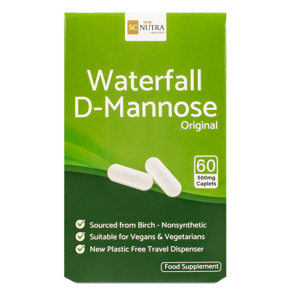 Waterfall D-Mannose Caplets (60 x 500mg)