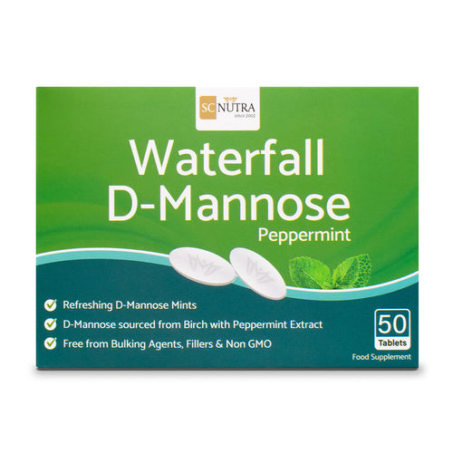Pastiglie Waterfall D-Mannose Gusto Menta Piperita