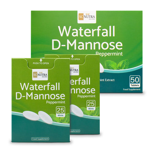 Pastiglie Waterfall D-Mannose Gusto Menta Piperita