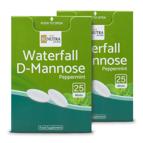 Pastiglie Waterfall D-Mannose Gusto Menta Piperita