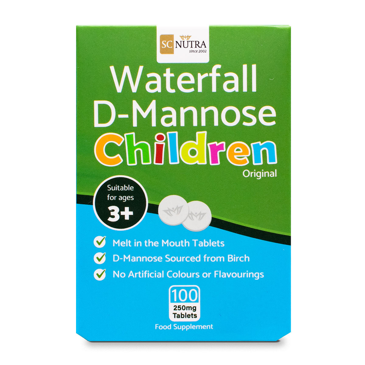 Waterfall D-Mannose Enfants Fondants Original
