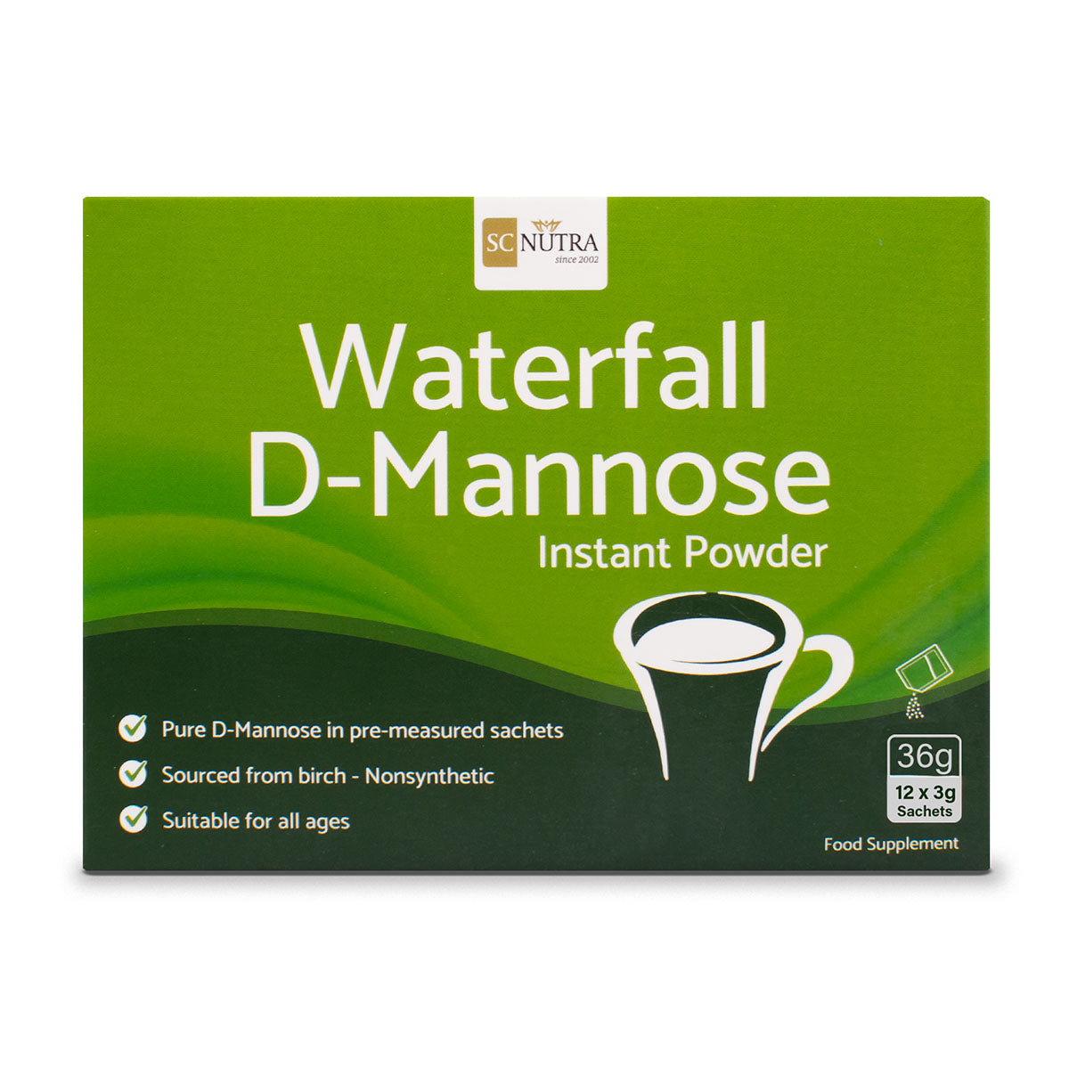 Waterfall D-Mannose Instant – 10 Sachets