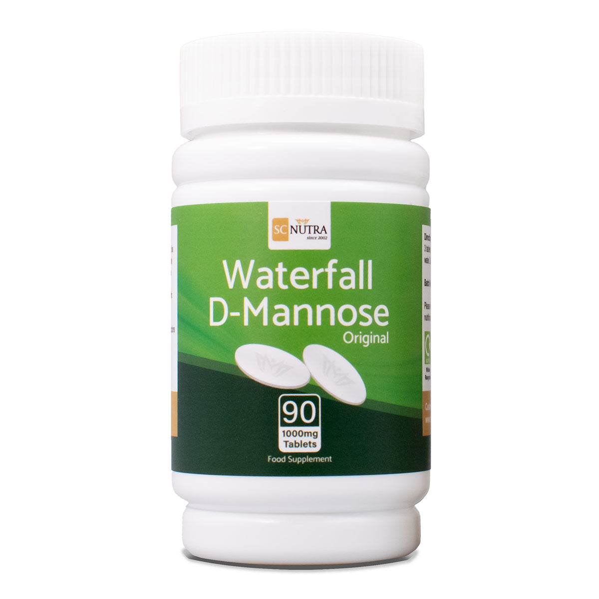 Waterfall D-Mannose 1000mg Comprimés - Pack Économique