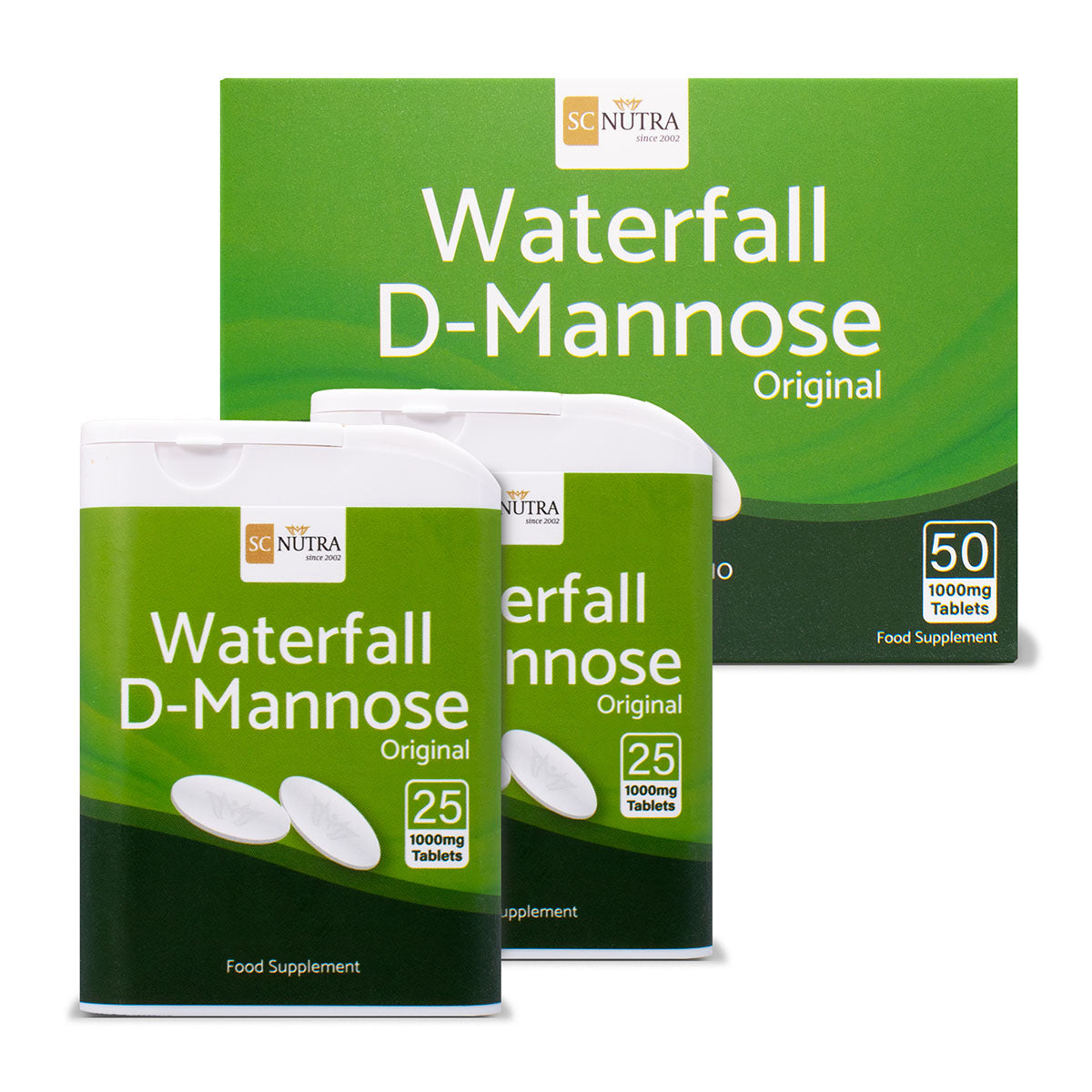 Compresse Waterfall D-Mannosio 1000 mg