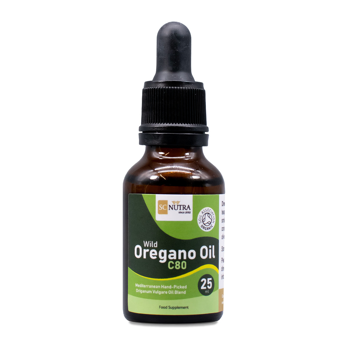 Aceite de Orégano Silvestre Orgánico C80 25 ml
