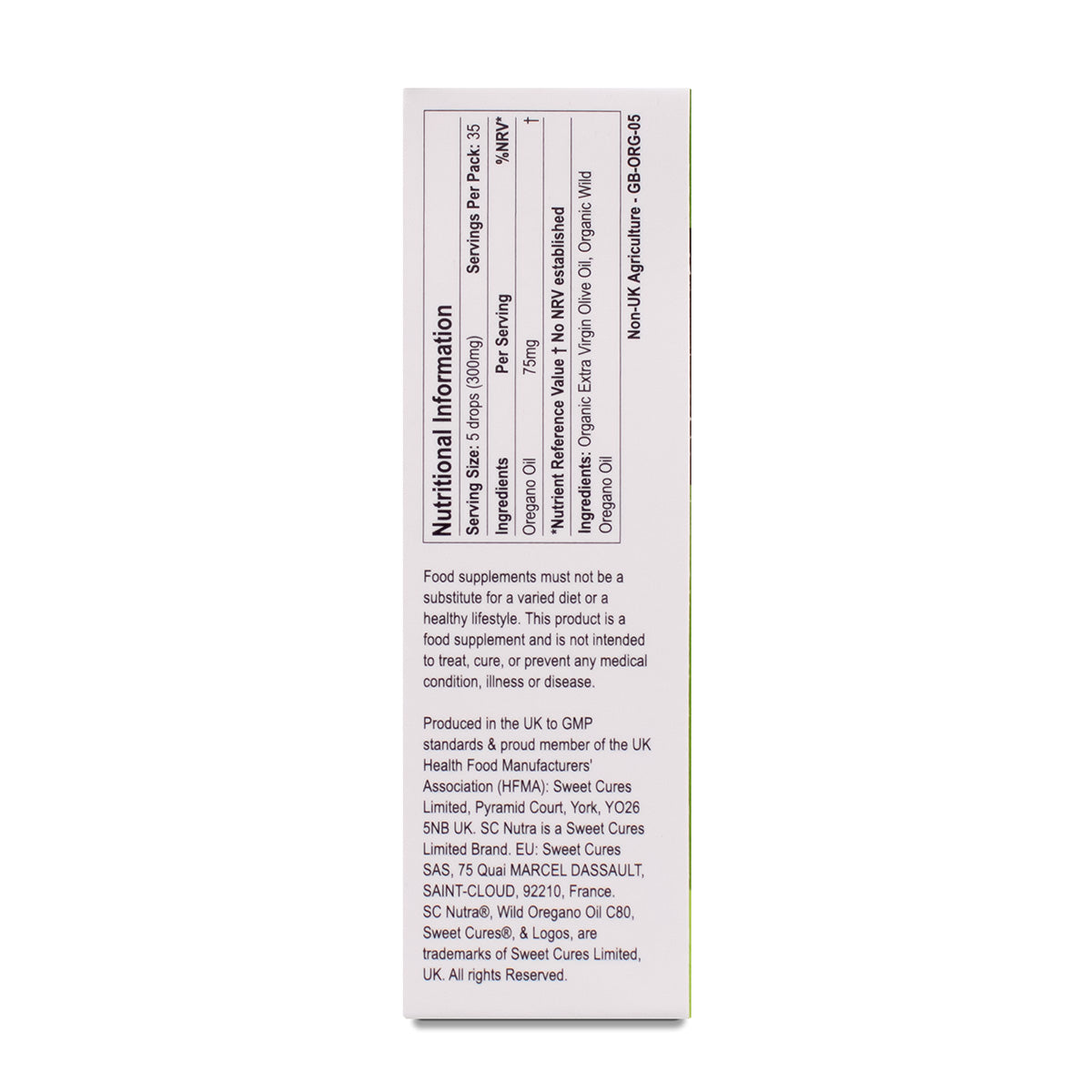 Bio-Wildes Oreganoöl C80 – 5ml