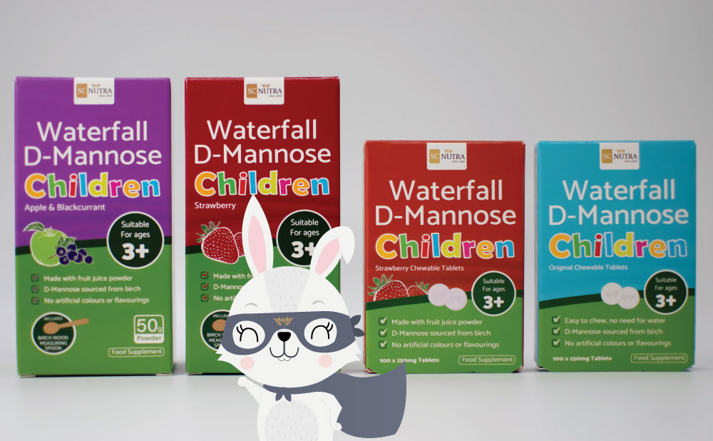waterfall d-mannose children's range 