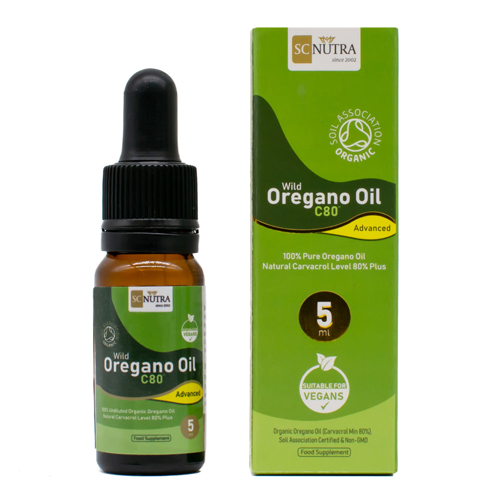 Huile d’Origan Sauvage Bio C80 Advanced (Non Diluée) – 5ml