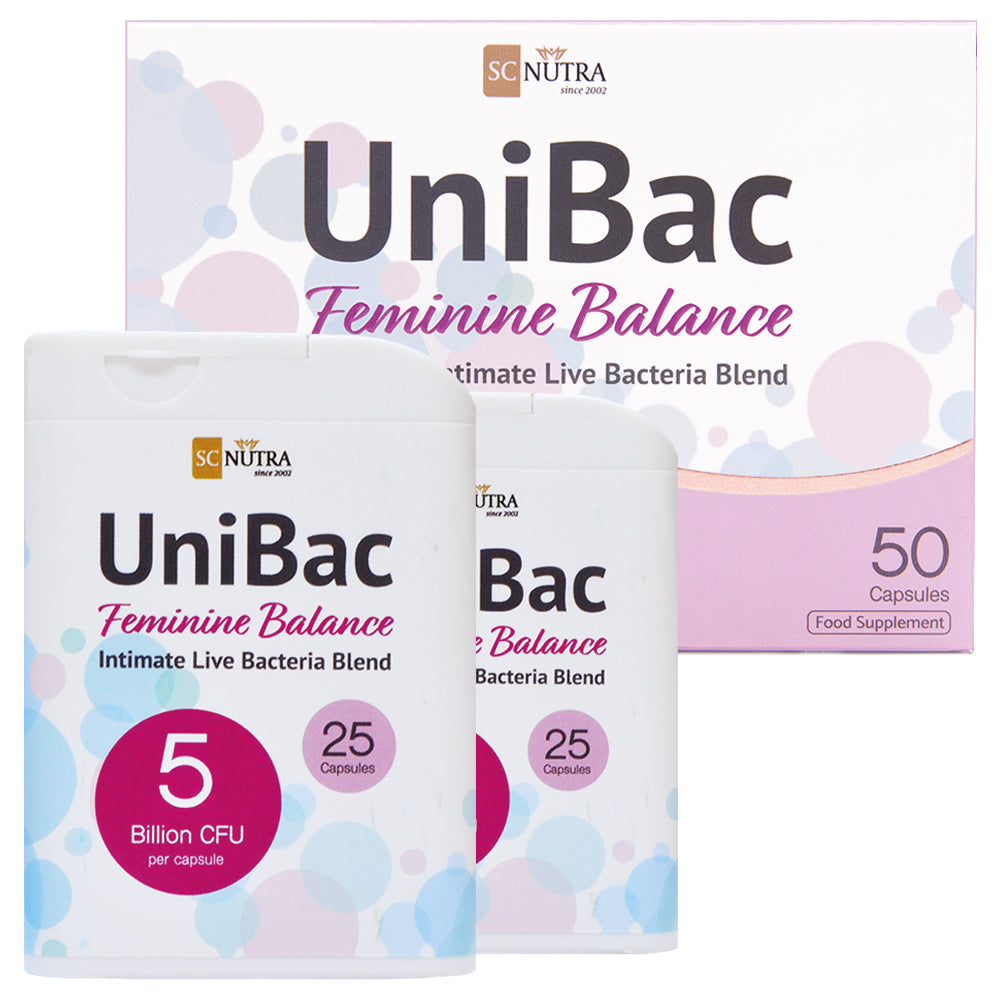 UniBac Feminine Balance Live Unified Bacteria for Women – SC Nutra Europe