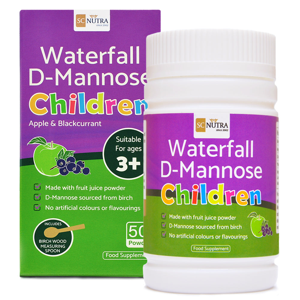 Waterfall D-Mannose Enfants – Poudre Pomme & Cassis