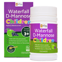Waterfall D-Mannose Enfants – Poudre Pomme & Cassis